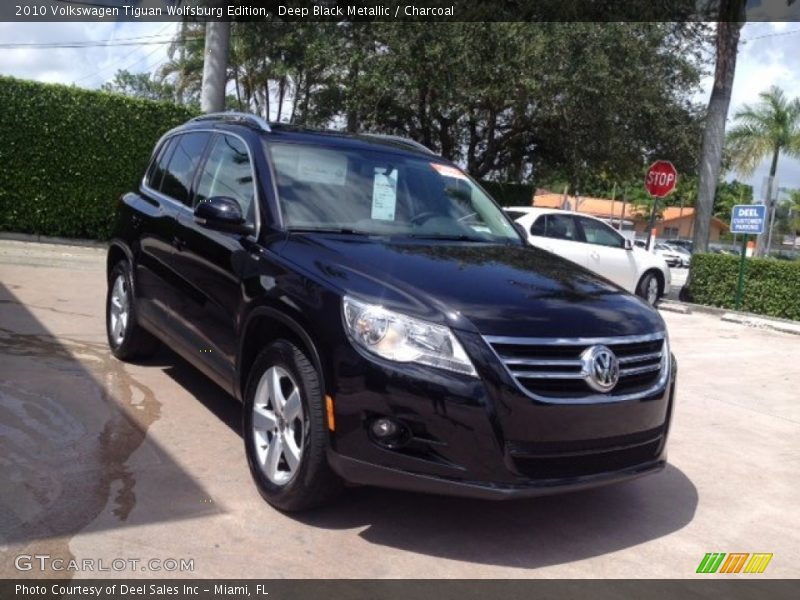 Deep Black Metallic / Charcoal 2010 Volkswagen Tiguan Wolfsburg Edition