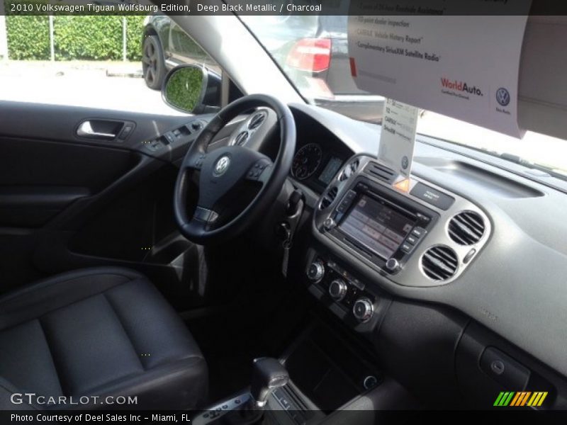Deep Black Metallic / Charcoal 2010 Volkswagen Tiguan Wolfsburg Edition