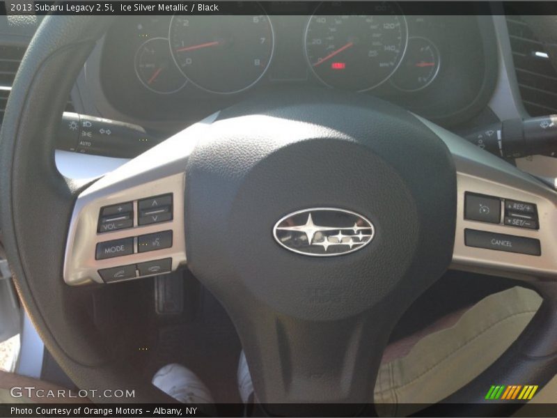 Ice Silver Metallic / Black 2013 Subaru Legacy 2.5i