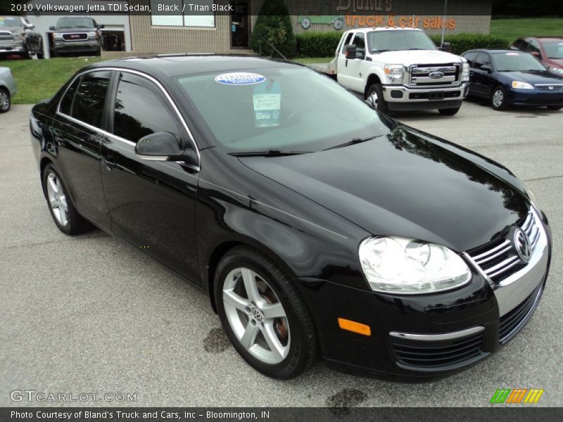 Black / Titan Black 2010 Volkswagen Jetta TDI Sedan