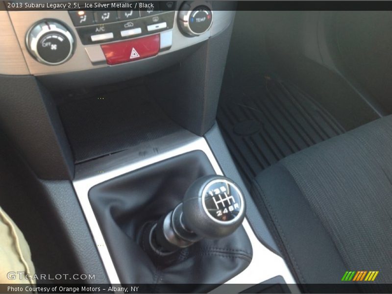  2013 Legacy 2.5i 6 Speed Manual Shifter