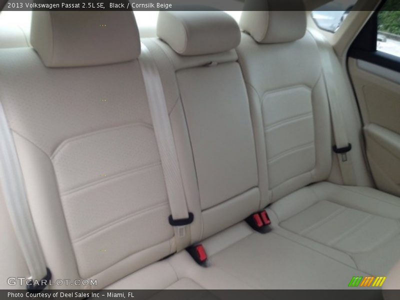 Black / Cornsilk Beige 2013 Volkswagen Passat 2.5L SE