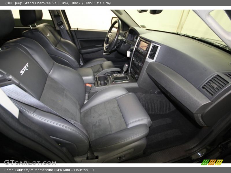 Front Seat of 2008 Grand Cherokee SRT8 4x4