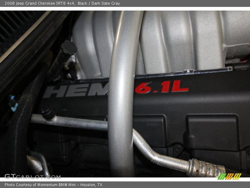 Black / Dark Slate Gray 2008 Jeep Grand Cherokee SRT8 4x4