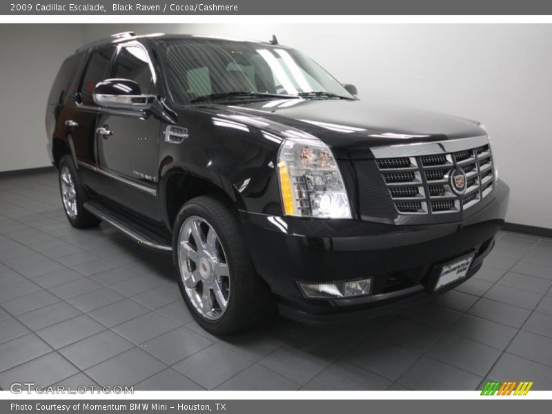 Black Raven / Cocoa/Cashmere 2009 Cadillac Escalade