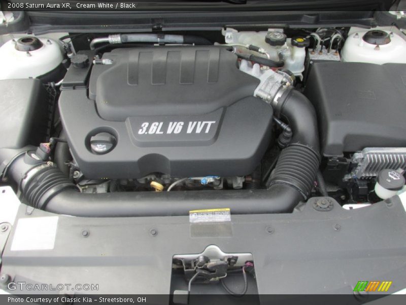  2008 Aura XR Engine - 3.6 Liter DOHC 24 Valve VVT V6