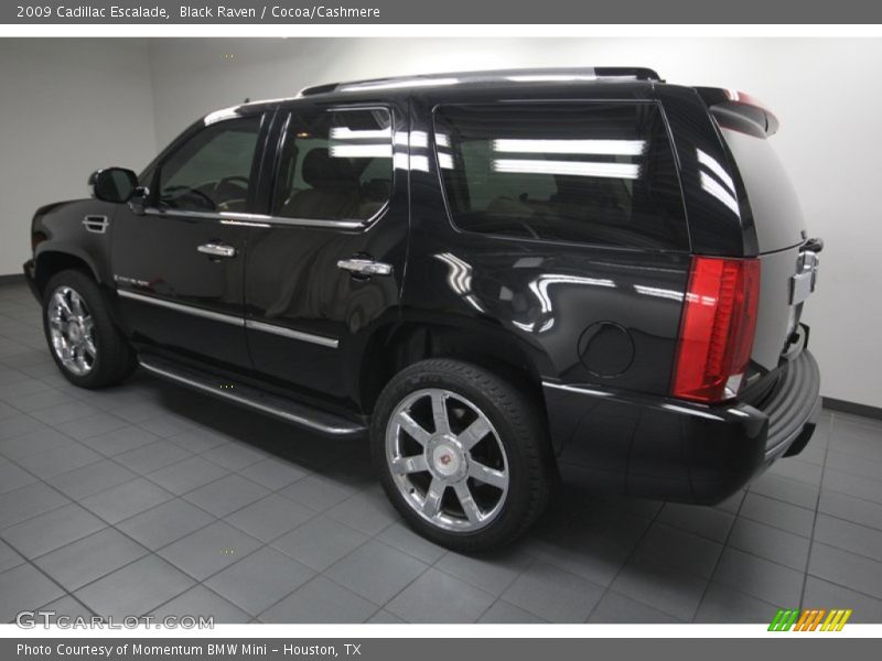 Black Raven / Cocoa/Cashmere 2009 Cadillac Escalade
