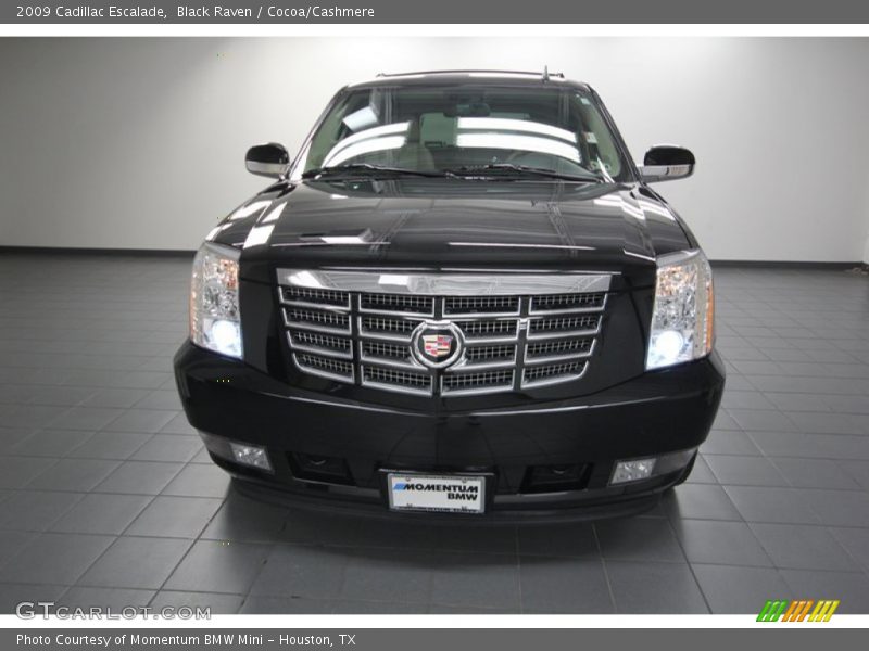 Black Raven / Cocoa/Cashmere 2009 Cadillac Escalade