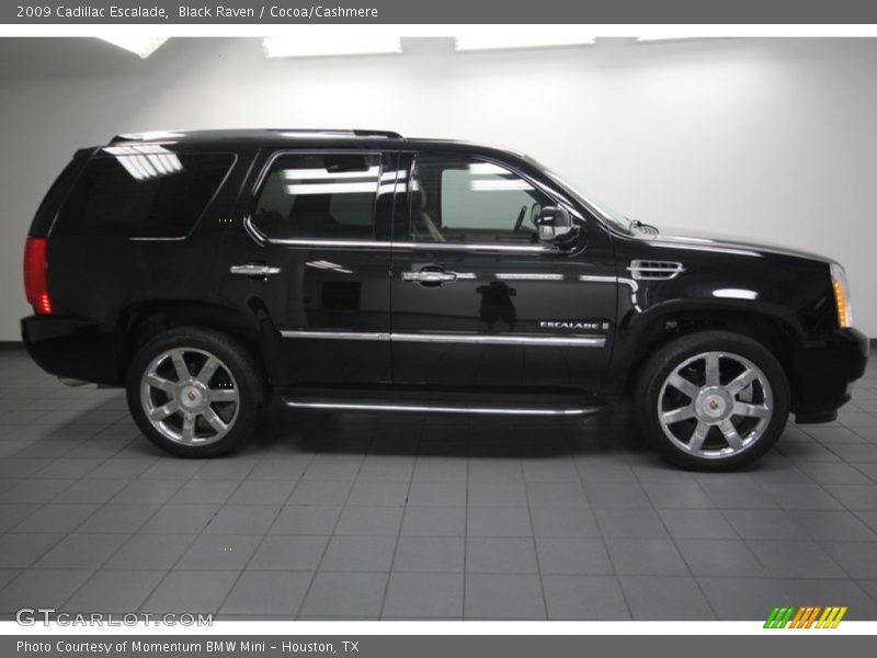 Black Raven / Cocoa/Cashmere 2009 Cadillac Escalade
