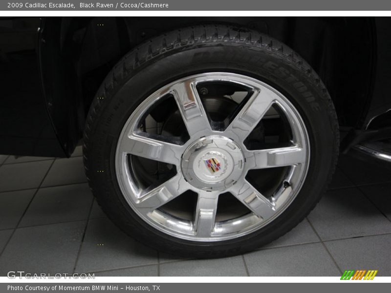 Black Raven / Cocoa/Cashmere 2009 Cadillac Escalade