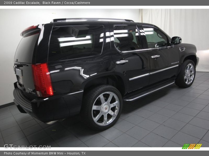 Black Raven / Cocoa/Cashmere 2009 Cadillac Escalade