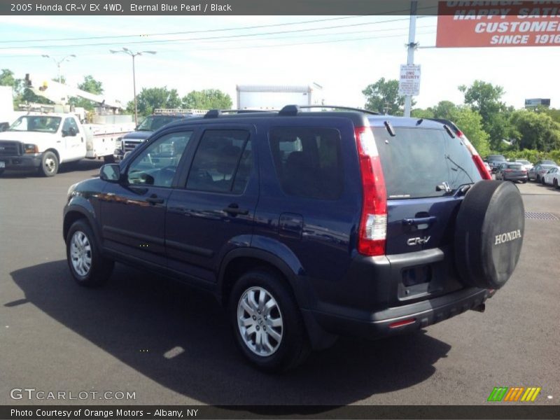 Eternal Blue Pearl / Black 2005 Honda CR-V EX 4WD