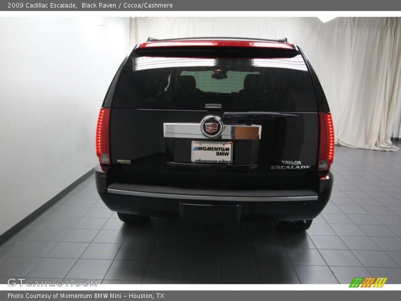 Black Raven / Cocoa/Cashmere 2009 Cadillac Escalade