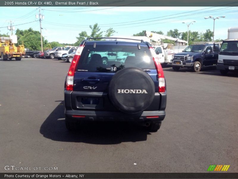 Eternal Blue Pearl / Black 2005 Honda CR-V EX 4WD