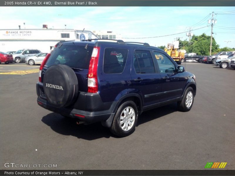 Eternal Blue Pearl / Black 2005 Honda CR-V EX 4WD