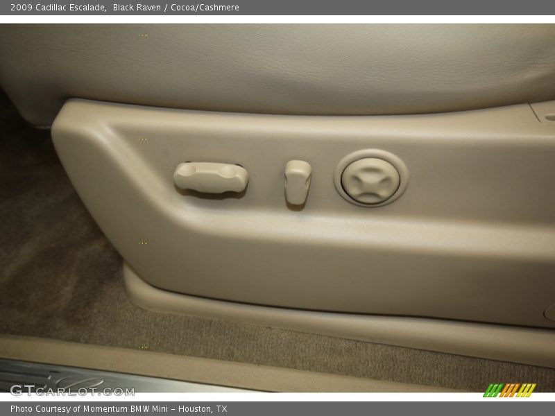 Black Raven / Cocoa/Cashmere 2009 Cadillac Escalade