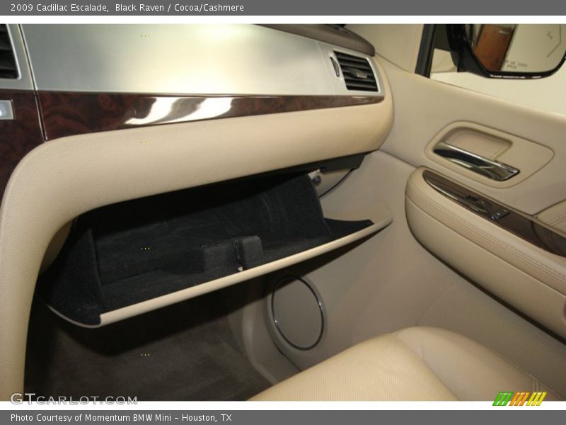 Black Raven / Cocoa/Cashmere 2009 Cadillac Escalade