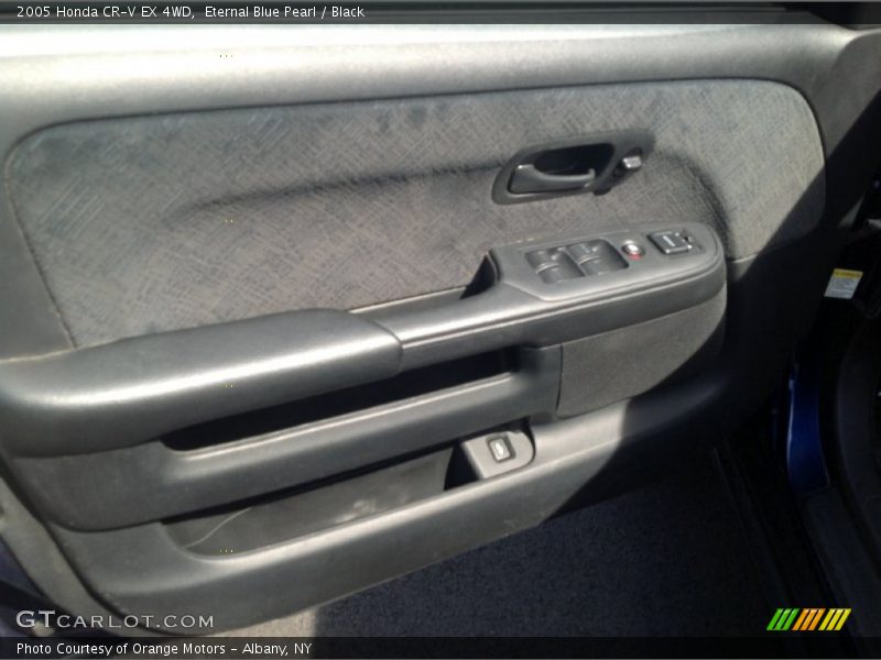 Eternal Blue Pearl / Black 2005 Honda CR-V EX 4WD