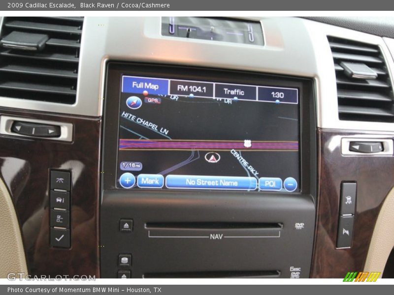 Black Raven / Cocoa/Cashmere 2009 Cadillac Escalade