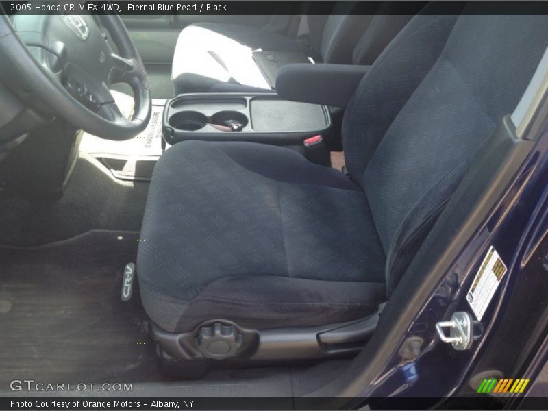 Eternal Blue Pearl / Black 2005 Honda CR-V EX 4WD