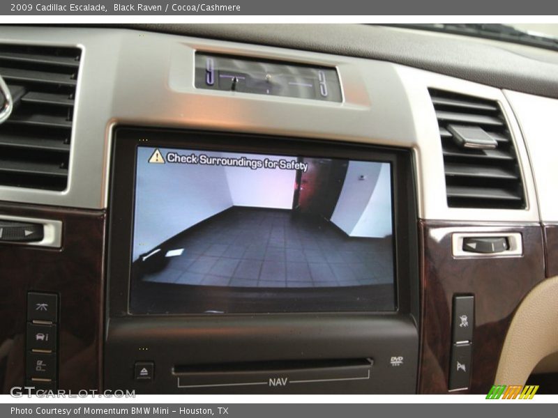 Black Raven / Cocoa/Cashmere 2009 Cadillac Escalade