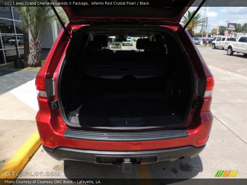 Inferno Red Crystal Pearl / Black 2011 Jeep Grand Cherokee Laredo X Package