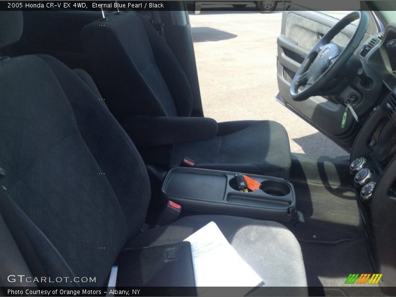 Eternal Blue Pearl / Black 2005 Honda CR-V EX 4WD