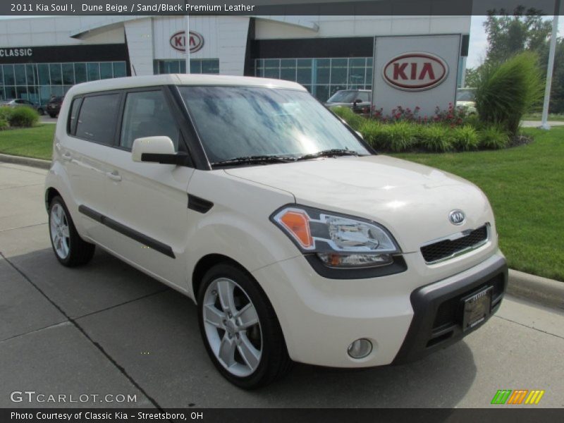 Dune Beige / Sand/Black Premium Leather 2011 Kia Soul !