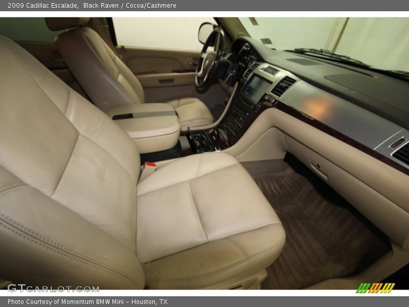 Black Raven / Cocoa/Cashmere 2009 Cadillac Escalade