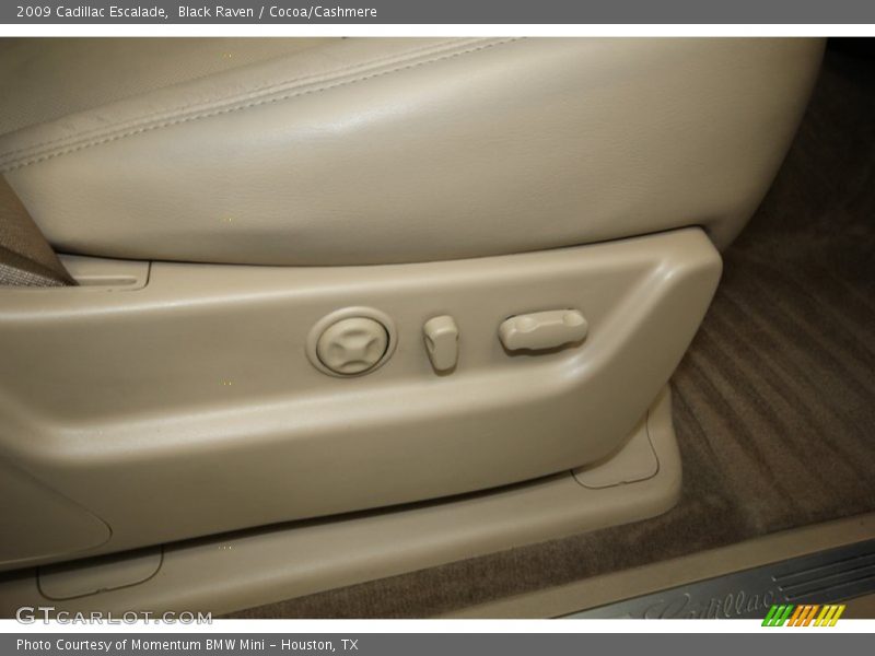Black Raven / Cocoa/Cashmere 2009 Cadillac Escalade