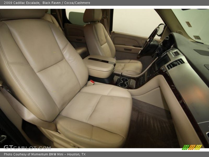 Black Raven / Cocoa/Cashmere 2009 Cadillac Escalade