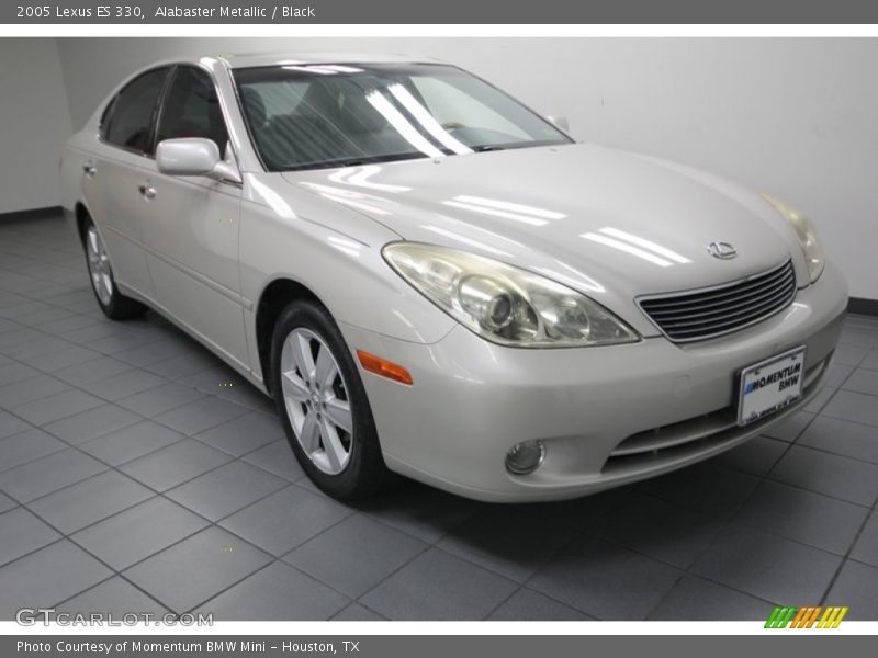 Alabaster Metallic / Black 2005 Lexus ES 330