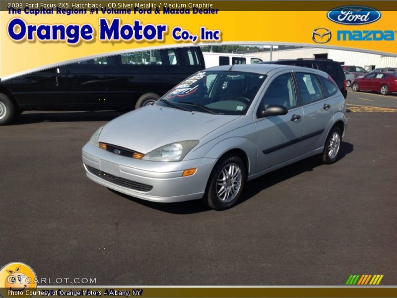 CD Silver Metallic / Medium Graphite 2003 Ford Focus ZX5 Hatchback