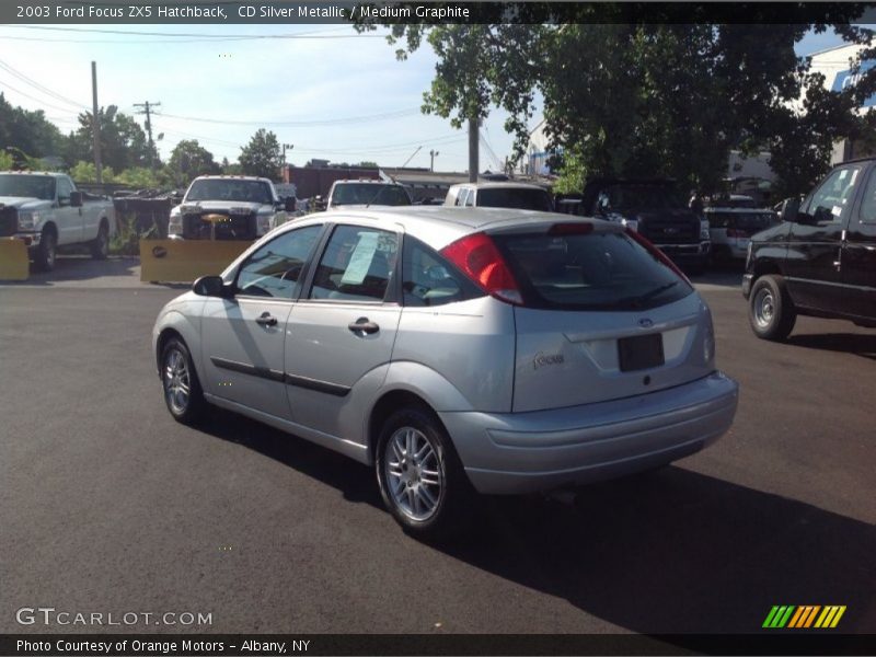 CD Silver Metallic / Medium Graphite 2003 Ford Focus ZX5 Hatchback