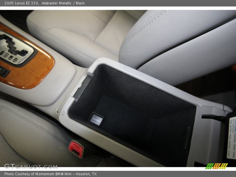 Alabaster Metallic / Black 2005 Lexus ES 330