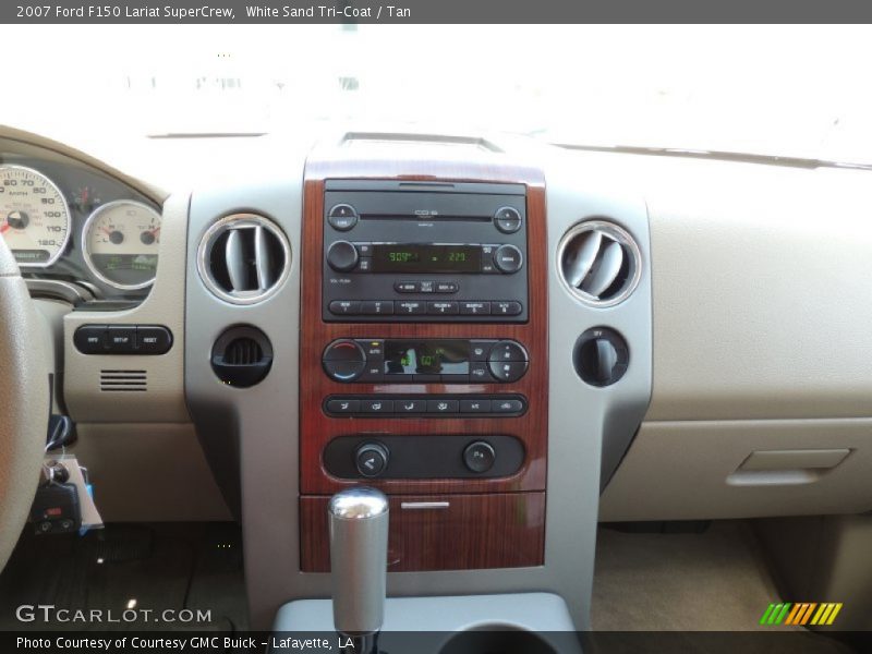 White Sand Tri-Coat / Tan 2007 Ford F150 Lariat SuperCrew