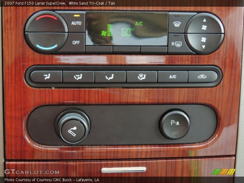 White Sand Tri-Coat / Tan 2007 Ford F150 Lariat SuperCrew