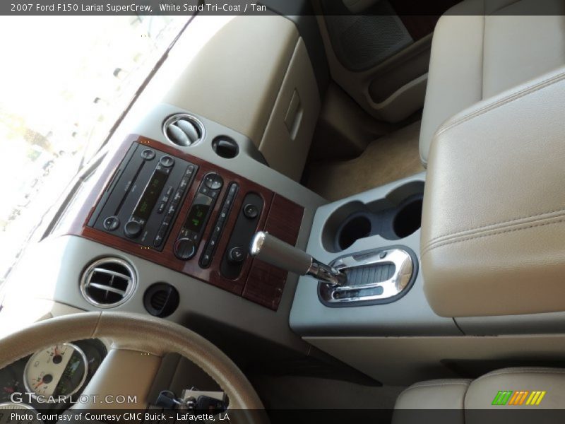 White Sand Tri-Coat / Tan 2007 Ford F150 Lariat SuperCrew