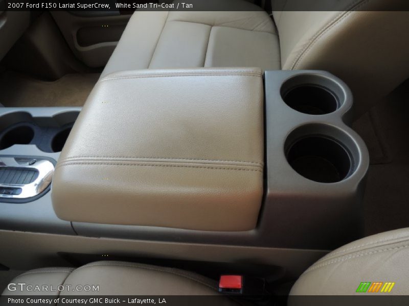 White Sand Tri-Coat / Tan 2007 Ford F150 Lariat SuperCrew