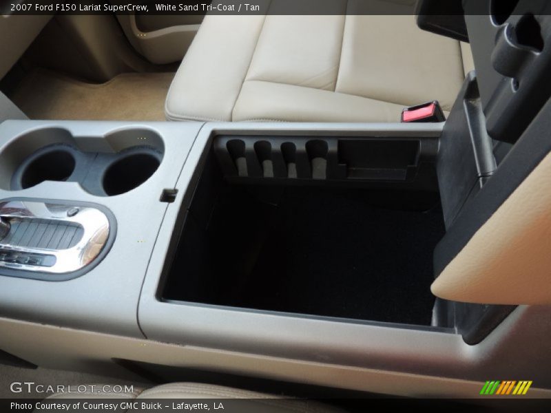 White Sand Tri-Coat / Tan 2007 Ford F150 Lariat SuperCrew