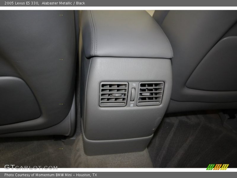 Alabaster Metallic / Black 2005 Lexus ES 330