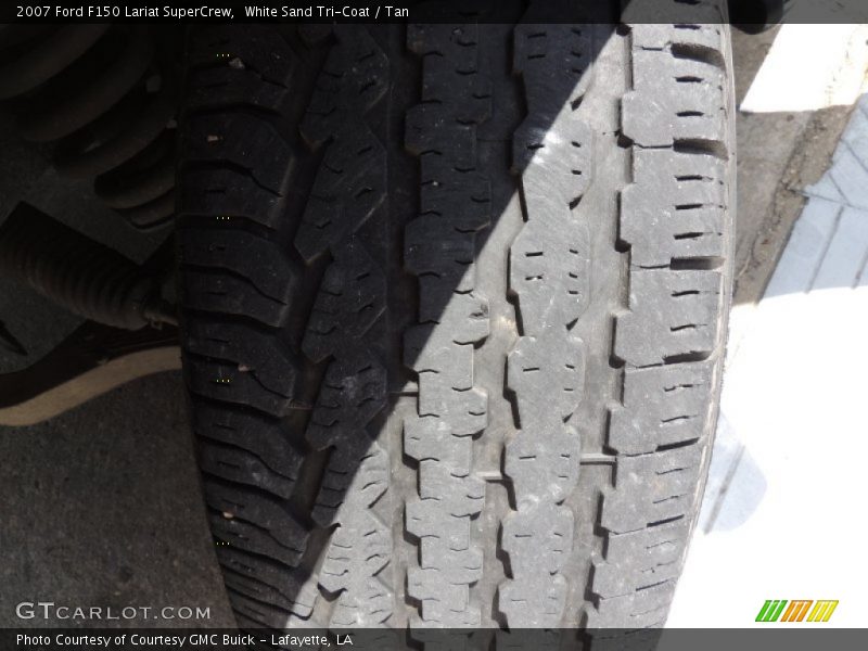 White Sand Tri-Coat / Tan 2007 Ford F150 Lariat SuperCrew