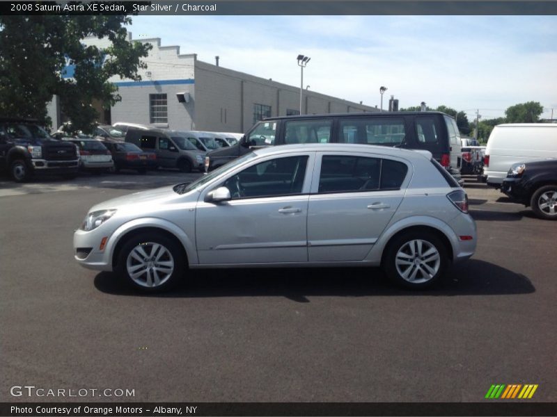 Star Silver / Charcoal 2008 Saturn Astra XE Sedan