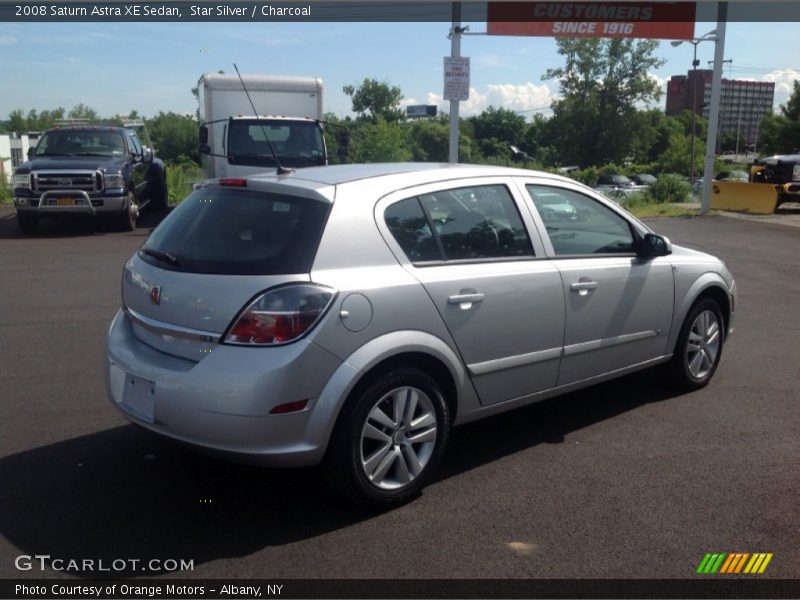 Star Silver / Charcoal 2008 Saturn Astra XE Sedan