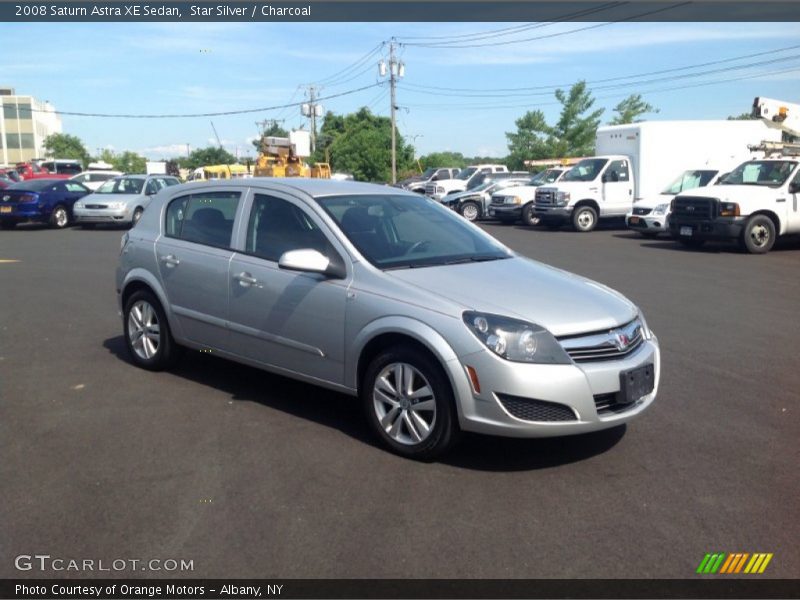Star Silver / Charcoal 2008 Saturn Astra XE Sedan