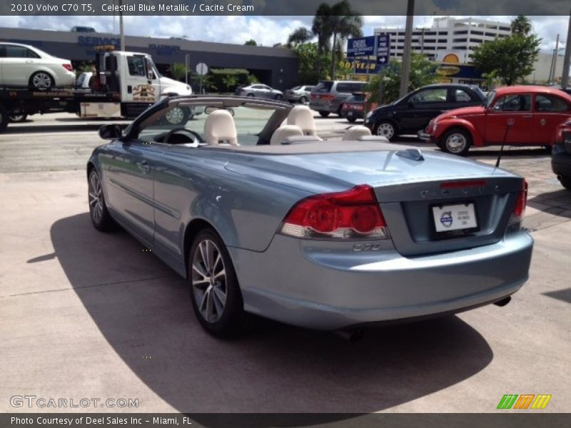 Celestial Blue Metallic / Cacite Cream 2010 Volvo C70 T5