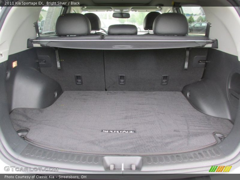 Bright Silver / Black 2011 Kia Sportage EX