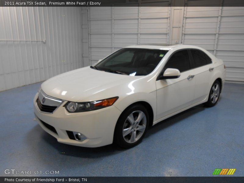 Premium White Pearl / Ebony 2011 Acura TSX Sedan