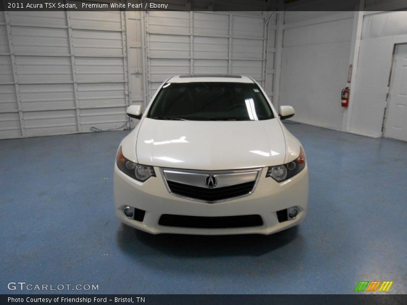 Premium White Pearl / Ebony 2011 Acura TSX Sedan