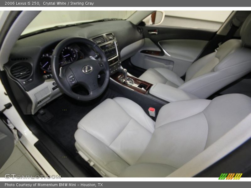 Crystal White / Sterling Gray 2006 Lexus IS 250